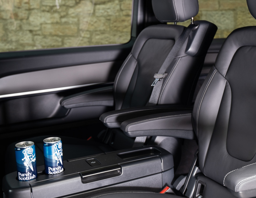 Purely Scottish Water in all EET vehicles